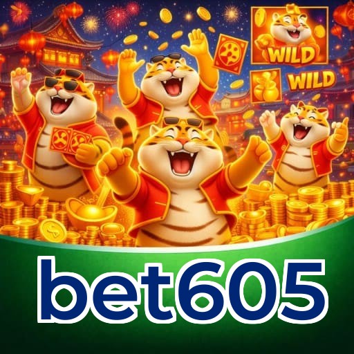 Catálogo slots bet605 mostrando top jogos Gates Olympus Sweet Bonanza Fortune Tiger Big Bass volatilidade RTP